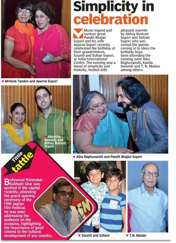 Simplicity in celebration